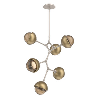 Cabochon LED Chandelier in Beige Silver (404|CHB0093-VA-BS-B-001-L1-GB)