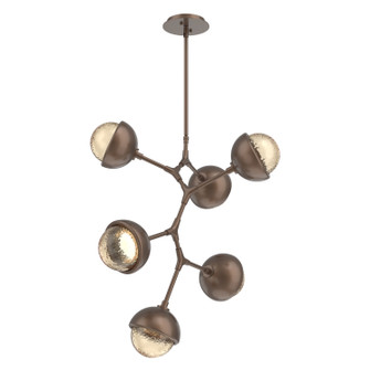 Cabochon LED Chandelier in Burnished Bronze (404|CHB0093-VA-BB-A-001-L1-MS)