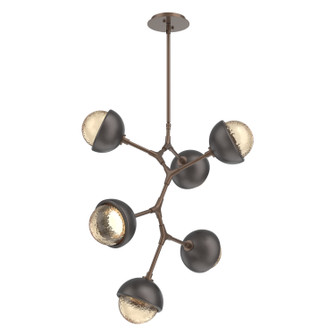 Cabochon LED Chandelier in Burnished Bronze (404|CHB0093-VA-BB-A-001-L1-GP)