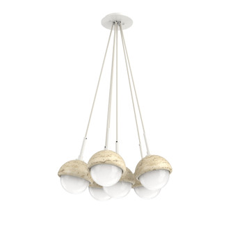 Cabochon LED Pendant in Salt White (404|CHB0093-0F-WI-WL-C01-L3-TR)