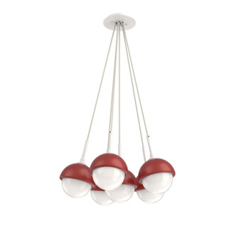 Cabochon LED Pendant in Salt White (404|CHB0093-0F-WI-WL-C01-L3-RE)