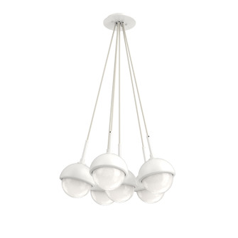 Cabochon LED Pendant in Salt White (404|CHB0093-0F-WI-WL-C01-L3-MS)
