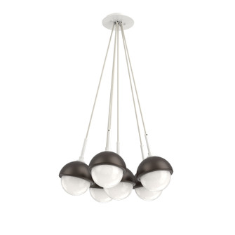 Cabochon LED Pendant in Salt White (404|CHB0093-0F-WI-WL-C01-L3-FB)