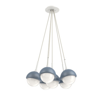 Cabochon LED Pendant in Salt White (404|CHB0093-0F-WI-WL-C01-L3-BU)