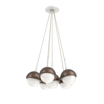 Cabochon LED Pendant in Salt White (404|CHB0093-0F-WI-WL-C01-L3-BB)