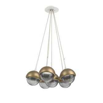 Cabochon LED Pendant in Salt White (404|CHB0093-0F-WI-S-C01-L3-GB)