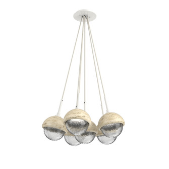 Cabochon LED Pendant in Salt White (404|CHB0093-0F-WI-C-C01-L3-TR)