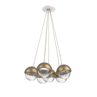 Cabochon LED Pendant in Salt White (404|CHB0093-0F-WI-C-C01-L3-GB)