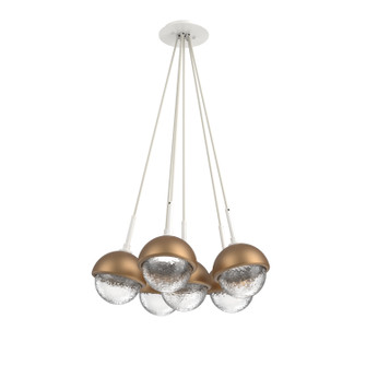 Cabochon LED Pendant in Salt White (404|CHB0093-0F-WI-C-C01-L1-NB)