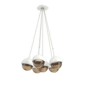 Cabochon LED Pendant in Salt White (404|CHB0093-0F-WI-B-C01-L3-MS)