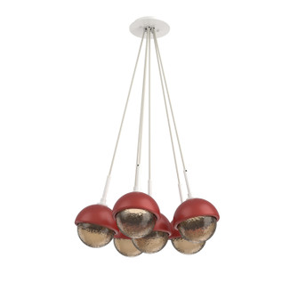 Cabochon LED Pendant in Salt White (404|CHB0093-0F-WI-B-C01-L1-RE)