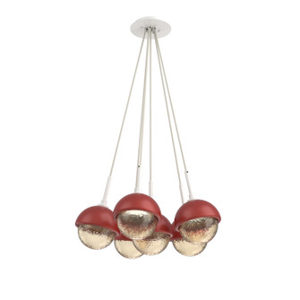 Cabochon LED Pendant in Salt White (404|CHB0093-0F-WI-A-C01-L3-RE)