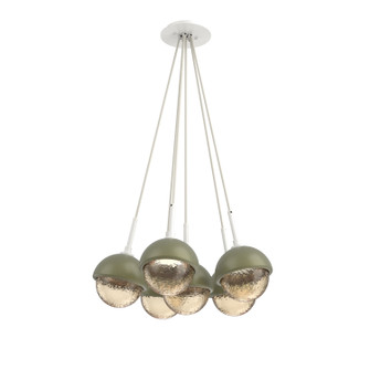 Cabochon LED Pendant in Salt White (404|CHB0093-0F-WI-A-C01-L1-GE)