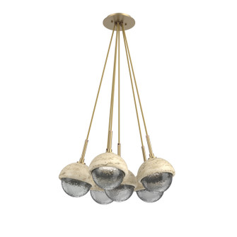 Cabochon LED Pendant in Novel Brass (404|CHB0093-0F-NB-S-C01-L3-TR)