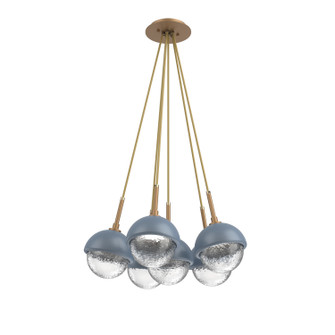 Cabochon LED Pendant in Novel Brass (404|CHB0093-0F-NB-C-C01-L3-BU)