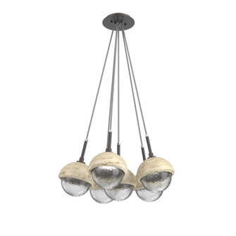 Cabochon LED Pendant in Graphite (404|CHB0093-0F-GP-C-C01-L3-TR)