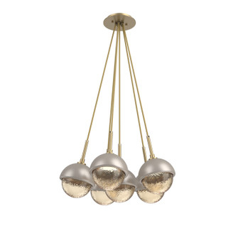 Cabochon LED Pendant in Gilded Brass (404|CHB0093-0F-GB-A-C01-L1-BS)