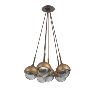 Cabochon LED Pendant in Flat Bronze (404|CHB0093-0F-FB-S-C01-L3-NB)