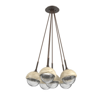 Cabochon LED Pendant in Flat Bronze (404|CHB0093-0F-FB-C-C01-L3-TR)