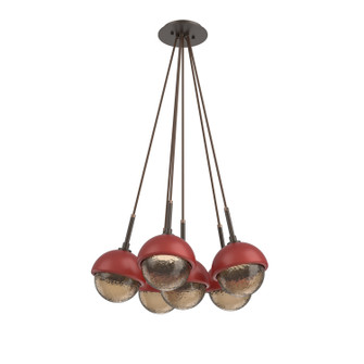 Cabochon LED Pendant in Flat Bronze (404|CHB0093-0F-FB-B-C01-L3-RE)