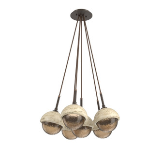Cabochon LED Pendant in Flat Bronze (404|CHB0093-0F-FB-B-C01-L1-TR)