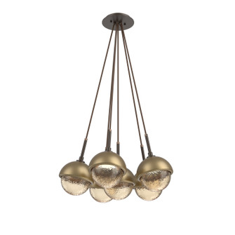 Cabochon LED Pendant in Flat Bronze (404|CHB0093-0F-FB-A-C01-L1-GB)