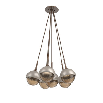 Cabochon LED Pendant in Burnished Bronze (404|CHB0093-0F-BB-B-C01-L1-BS)