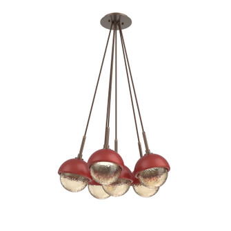 Cabochon LED Pendant in Burnished Bronze (404|CHB0093-0F-BB-A-C01-L3-RE)