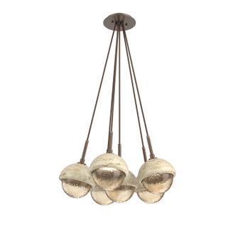 Cabochon LED Pendant in Burnished Bronze (404|CHB0093-0F-BB-A-C01-L1-TR)