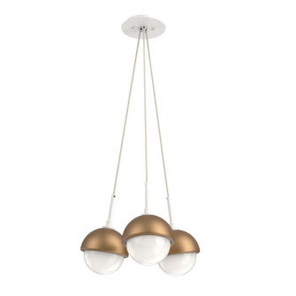 Cabochon LED Pendant in Salt White (404|CHB0093-0E-WI-WL-C01-L3-NB)