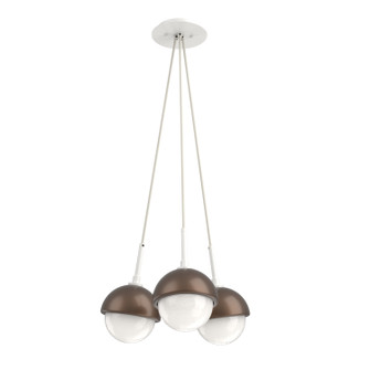 Cabochon LED Pendant in Salt White (404|CHB0093-0E-WI-WL-C01-L3-BB)