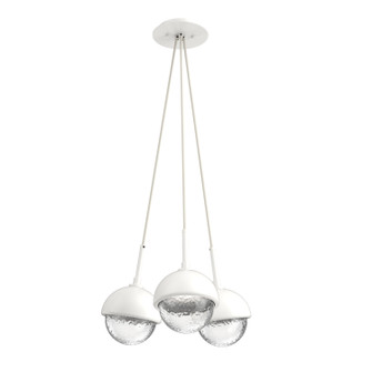 Cabochon LED Pendant in Salt White (404|CHB0093-0E-WI-C-C01-L3-MS)