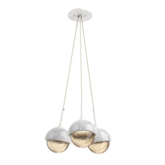 Cabochon LED Pendant in Salt White (404|CHB0093-0E-WI-A-C01-L3-WM)