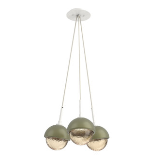 Cabochon LED Pendant in Salt White (404|CHB0093-0E-WI-A-C01-L3-GE)