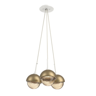 Cabochon LED Pendant in Salt White (404|CHB0093-0E-WI-A-C01-L3-GB)