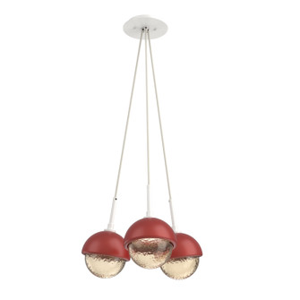 Cabochon LED Pendant in Salt White (404|CHB0093-0E-WI-A-C01-L1-RE)