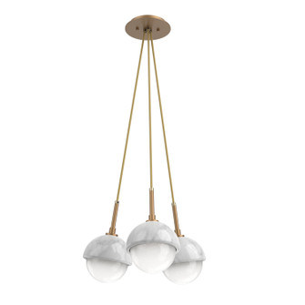 Cabochon LED Pendant in Novel Brass (404|CHB0093-0E-NB-WL-C01-L3-WM)