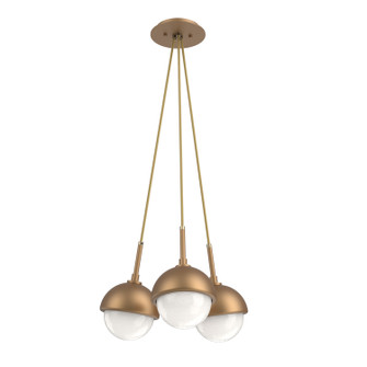 Cabochon LED Pendant in Novel Brass (404|CHB0093-0E-NB-WL-C01-L3-MS)