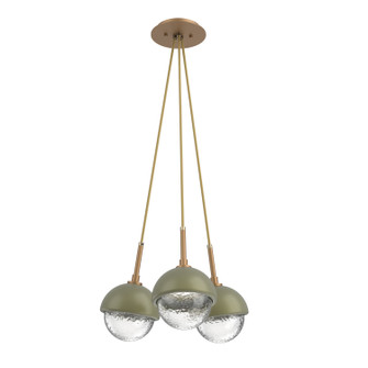 Cabochon LED Pendant in Novel Brass (404|CHB0093-0E-NB-C-C01-L3-GE)