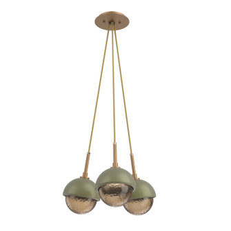 Cabochon LED Pendant in Novel Brass (404|CHB0093-0E-NB-B-C01-L3-GE)