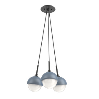 Cabochon LED Pendant in Matte Black (404|CHB0093-0E-MB-WL-C01-L3-BU)