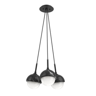 Cabochon LED Pendant in Matte Black (404|CHB0093-0E-MB-WL-C01-L3-BM)