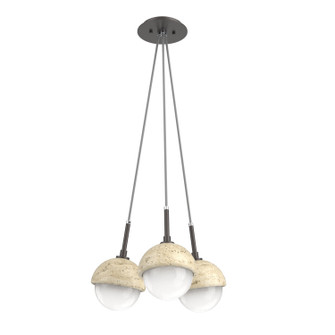 Cabochon LED Pendant in Graphite (404|CHB0093-0E-GP-WL-C01-L3-TR)