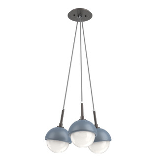 Cabochon LED Pendant in Graphite (404|CHB0093-0E-GP-WL-C01-L3-BU)