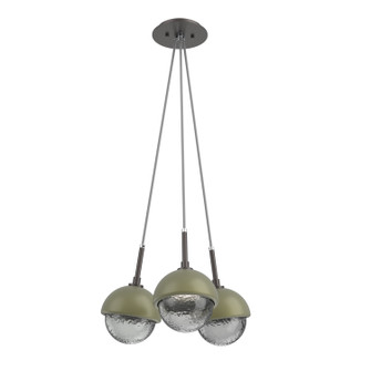Cabochon LED Pendant in Graphite (404|CHB0093-0E-GP-S-C01-L3-GE)