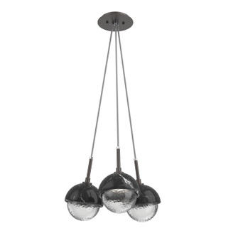 Cabochon LED Pendant in Graphite (404|CHB0093-0E-GP-C-C01-L3-BM)