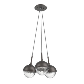 Cabochon LED Pendant in Graphite (404|CHB0093-0E-GP-C-C01-L1-MS)