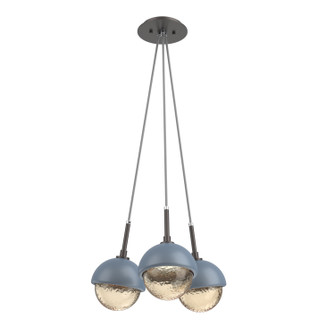 Cabochon LED Pendant in Graphite (404|CHB0093-0E-GP-A-C01-L3-BU)