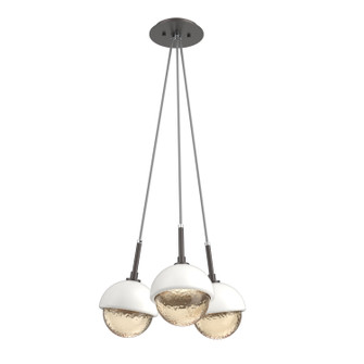 Cabochon LED Pendant in Graphite (404|CHB0093-0E-GP-A-C01-L1-WI)