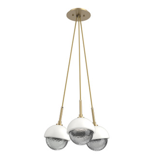 Cabochon LED Pendant in Gilded Brass (404|CHB0093-0E-GB-S-C01-L3-WI)